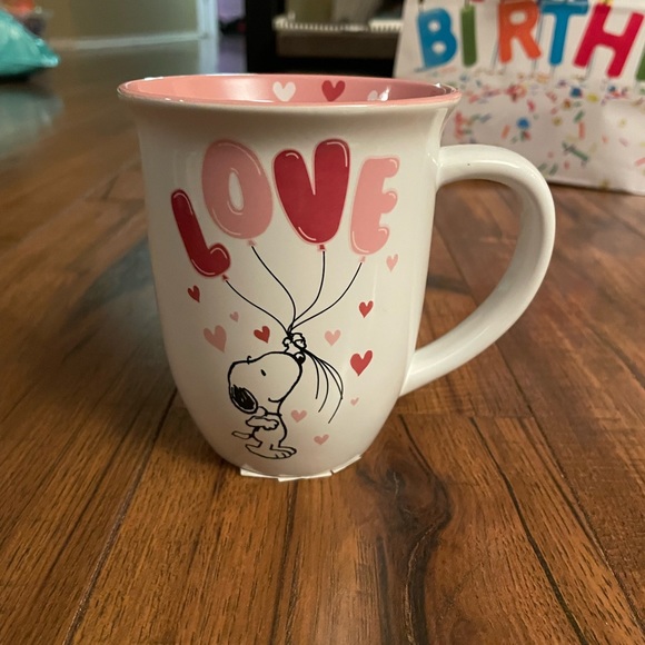Peanuts snoopy valentines love balloons mug - Picture 1 of 2